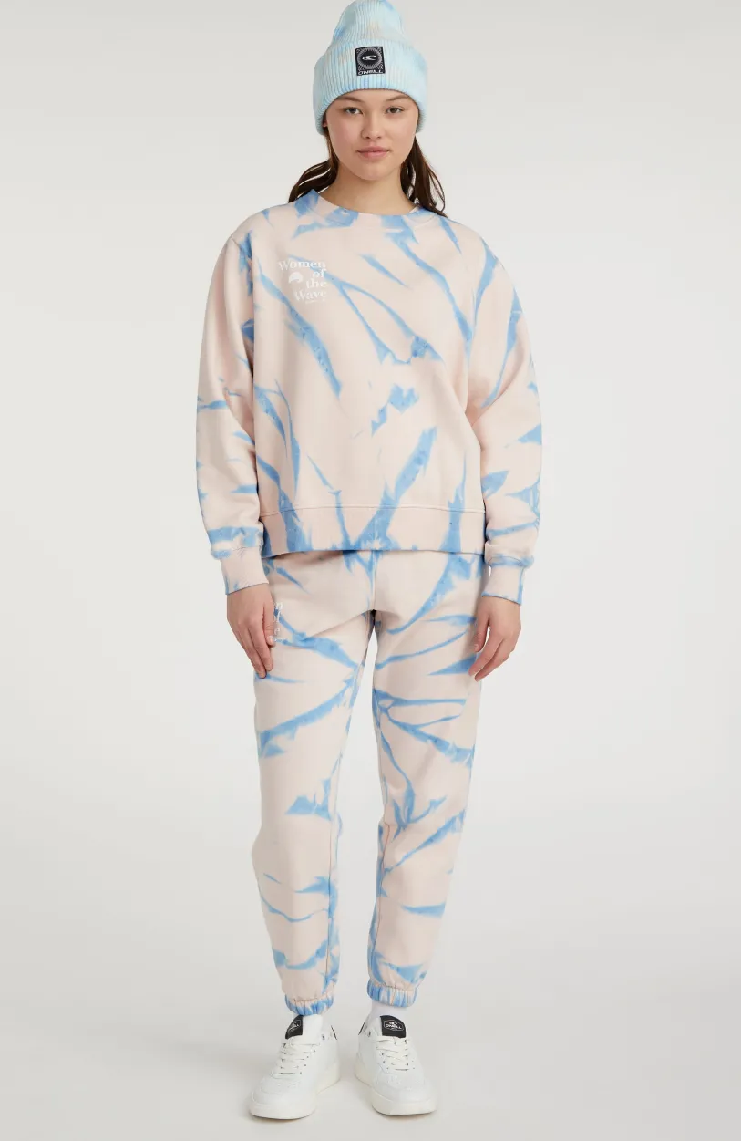 New O’Neill Sweater Women Of The Wave | Pink Tie Dye