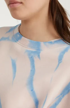 New O’Neill Sweater Women Of The Wave | Pink Tie Dye