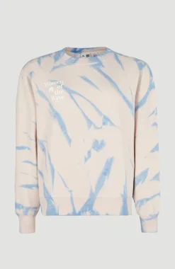 New O’Neill Sweater Women Of The Wave | Pink Tie Dye