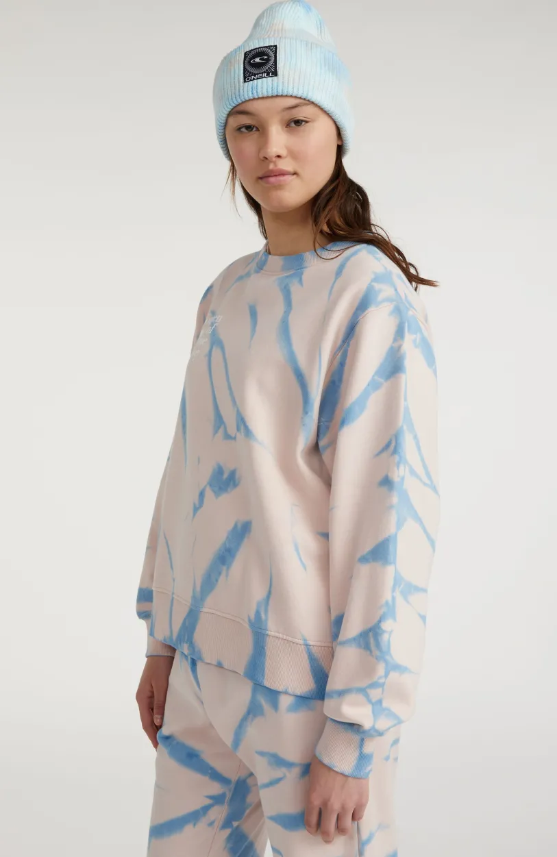 New O’Neill Sweater Women Of The Wave | Pink Tie Dye