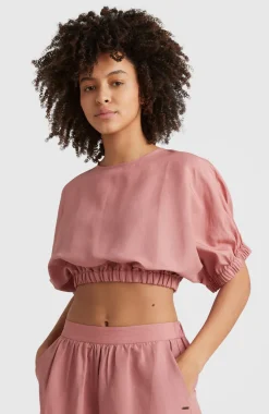 Online O’Neill Top Tidda Woven | Ash Rose