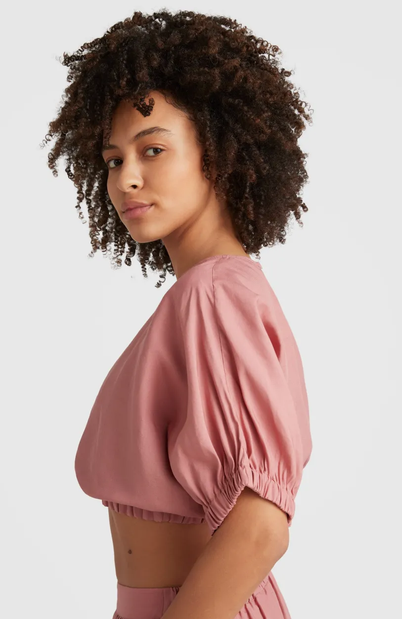Online O’Neill Top Tidda Woven | Ash Rose