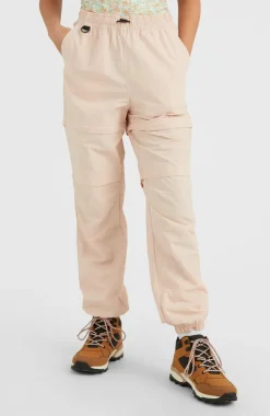 Hot O’Neill Tour Convertible High-Waist Zip Broek | Peach Whip