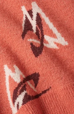 Outlet O’Neill Trui Anchorage Knit | Red Knit Mountains