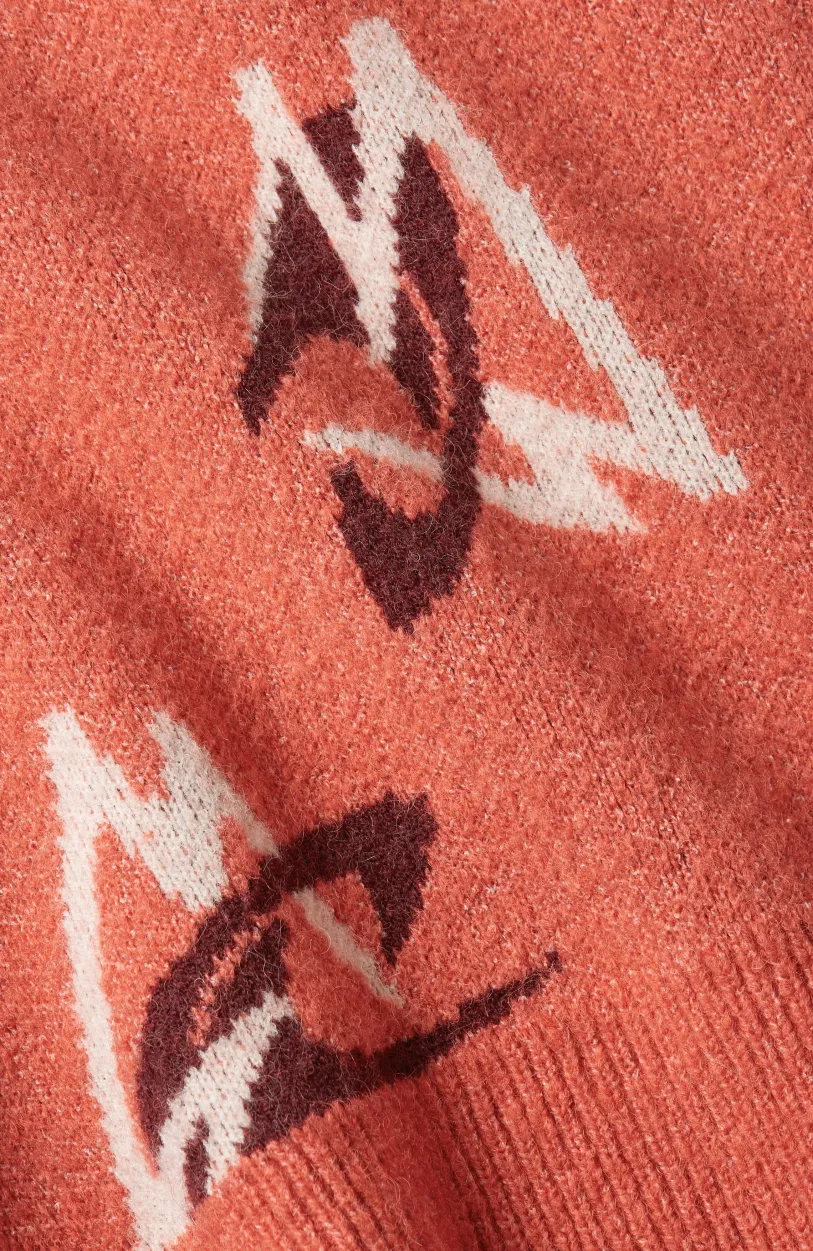 Outlet O’Neill Trui Anchorage Knit | Red Knit Mountains