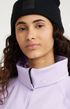 Outlet O’Neill Trui Clime Fleece Met Halve Rits | Purple Rose