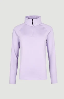 Outlet O’Neill Trui Clime Fleece Met Halve Rits | Purple Rose
