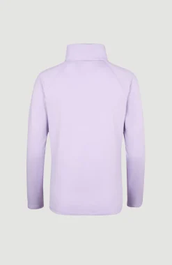 Outlet O’Neill Trui Clime Fleece Met Halve Rits | Purple Rose