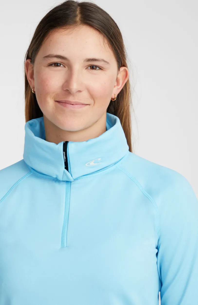 New O’Neill Trui Clime Fleece Met Halve Rits | Blue Wave