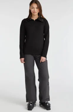Outlet O’Neill Trui Clime Fleece Met Halve Rits | Black Out