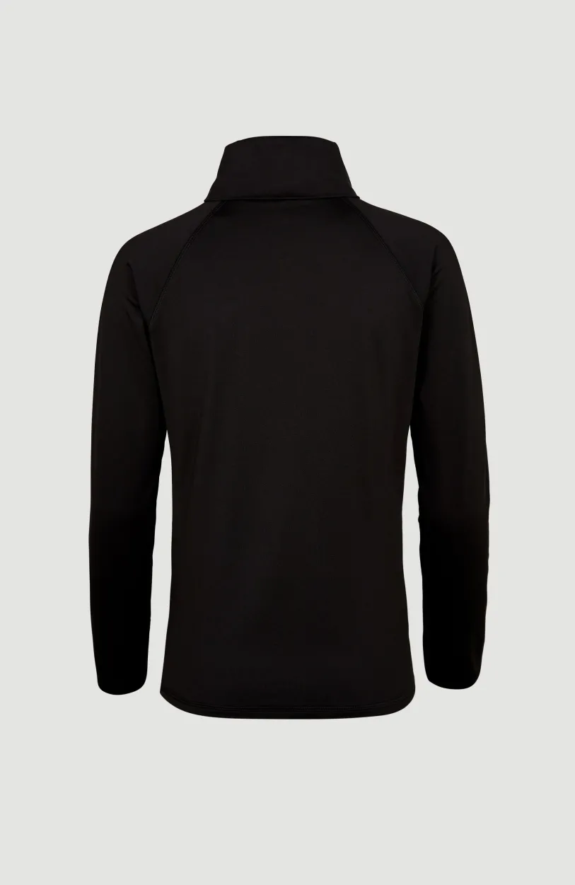 Outlet O’Neill Trui Clime Fleece Met Halve Rits | Black Out