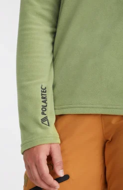 Outlet O’Neill Trui Jack's Fleece Met Halve Rits | Deep Lichen Green