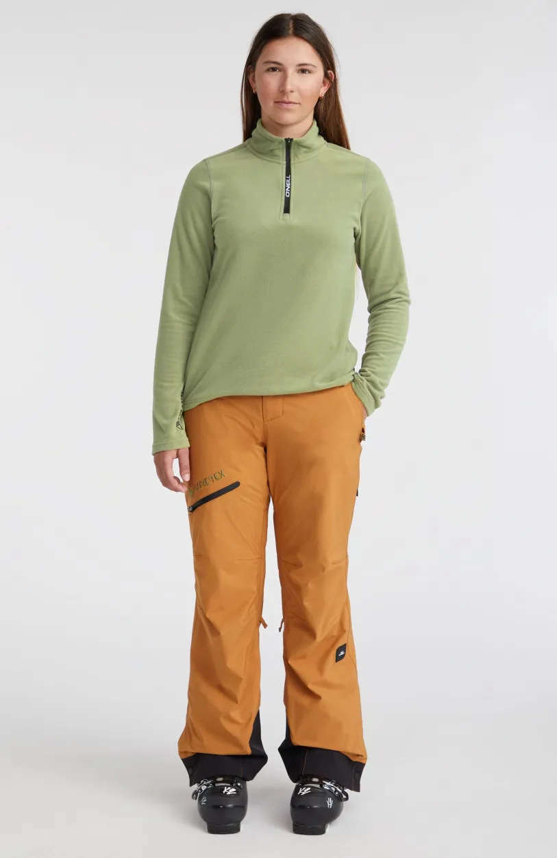 Outlet O’Neill Trui Jack's Fleece Met Halve Rits | Deep Lichen Green