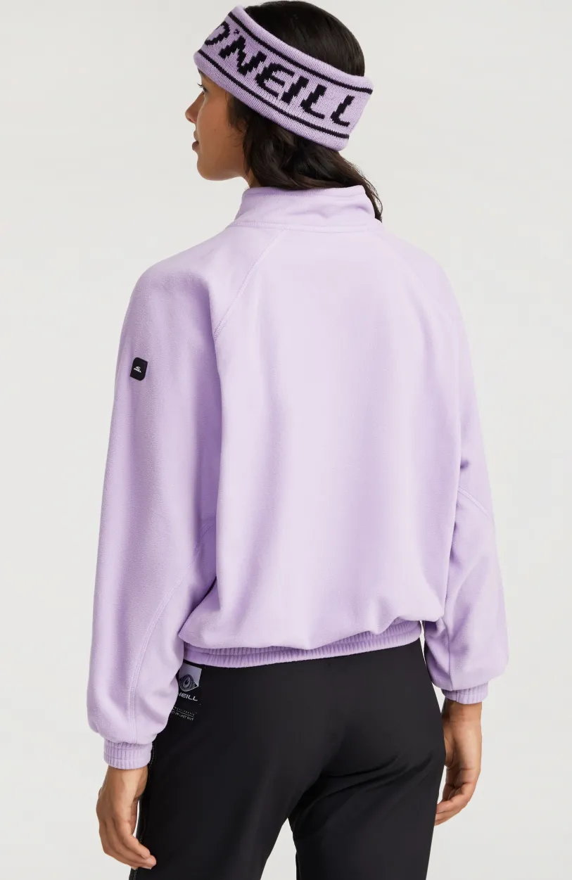 O’Neill Trui O'Riginals Fleece Met Halve Rits | Purple Rose