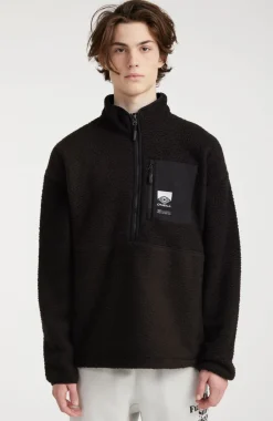 Sale O’Neill Trui Surf Heroes Fleece Met Halve Rits | Black Out