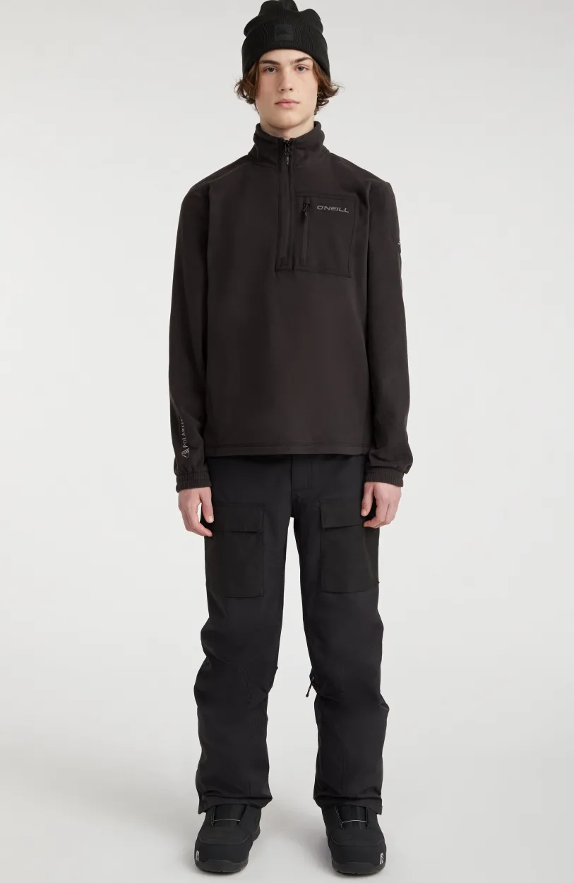 Online O’Neill Trui Utility Light Fleece Met Halve Rits | Black Out