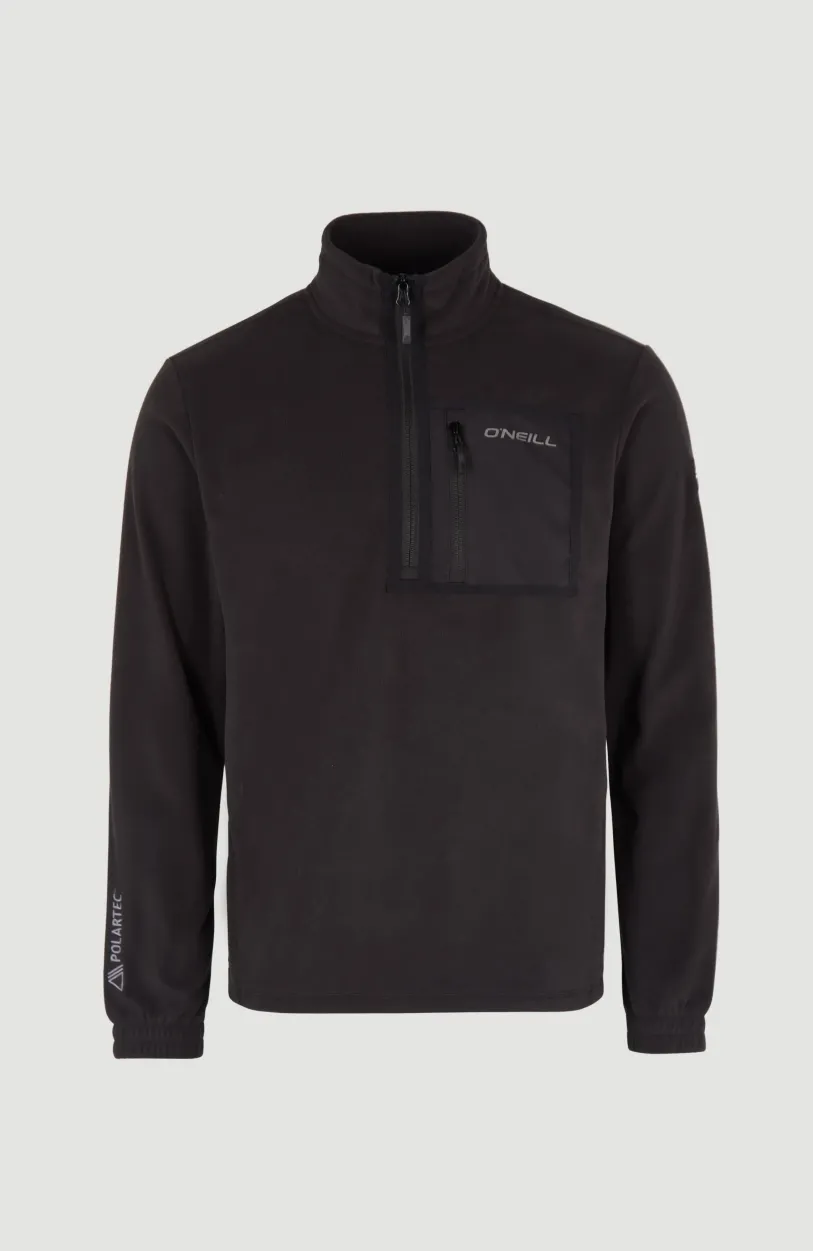 Online O’Neill Trui Utility Light Fleece Met Halve Rits | Black Out