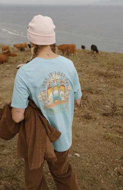 New O’Neill T-shirt Allora Graphic | Adley Blue