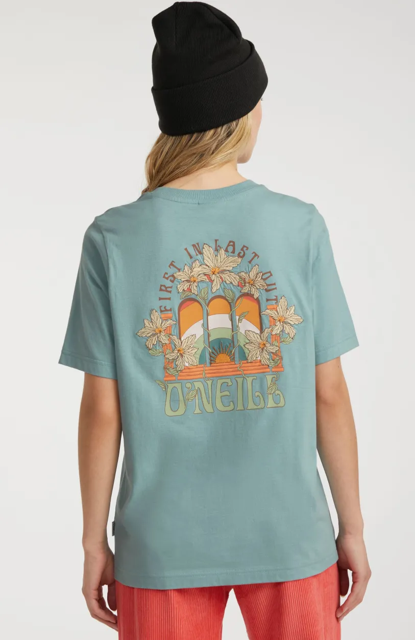 New O’Neill T-shirt Allora Graphic | Adley Blue