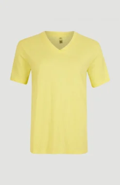 Outlet O’Neill T-shirt Essentials Met V-hals | Sunshine