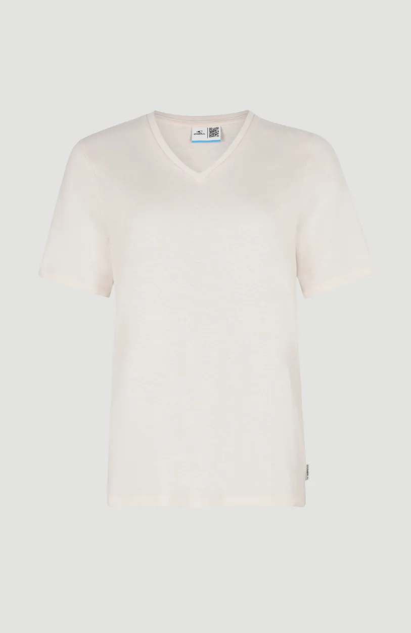 New O’Neill T-shirt Essentials Met V-hals | Peach Whip