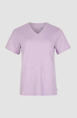 Sale O’Neill T-shirt Essentials Met V-hals | Purple Rose