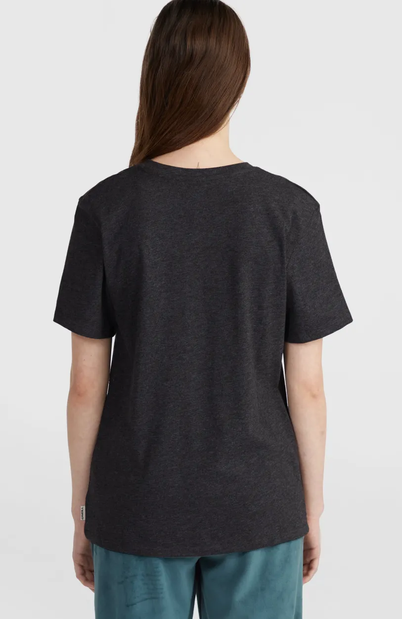 New O’Neill T-shirt Essentials Met V-hals | Black Out