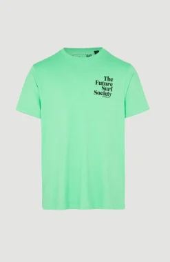 Outlet O’Neill T-shirt Future Surf Society | Luminous Green