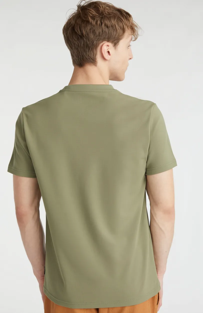 Discount O’Neill T-shirt O'Neill TRVLR Series Plutoniam | Deep Lichen Green