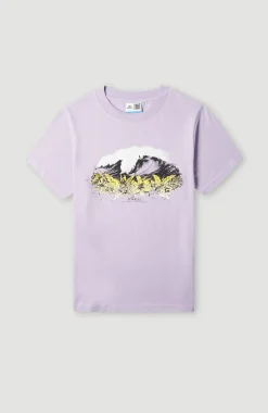 Best O’Neill T-shirt Sefa Graphic | Purple Rose