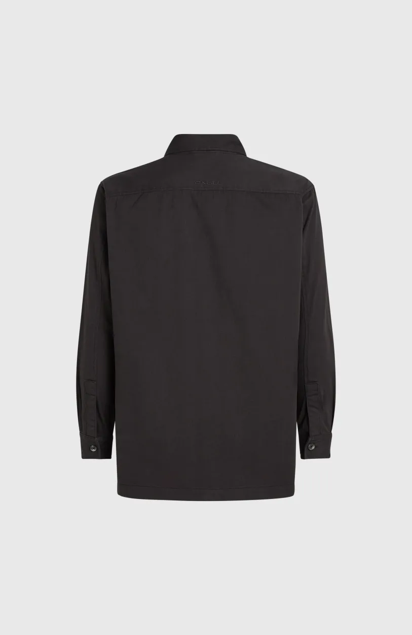 Discount O’Neill Twill Overshirt | Black Out