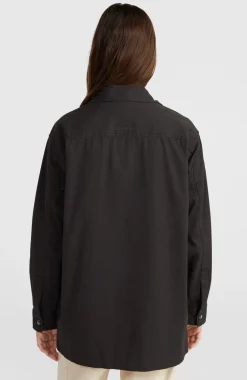 Discount O’Neill Twill Overshirt | Black Out