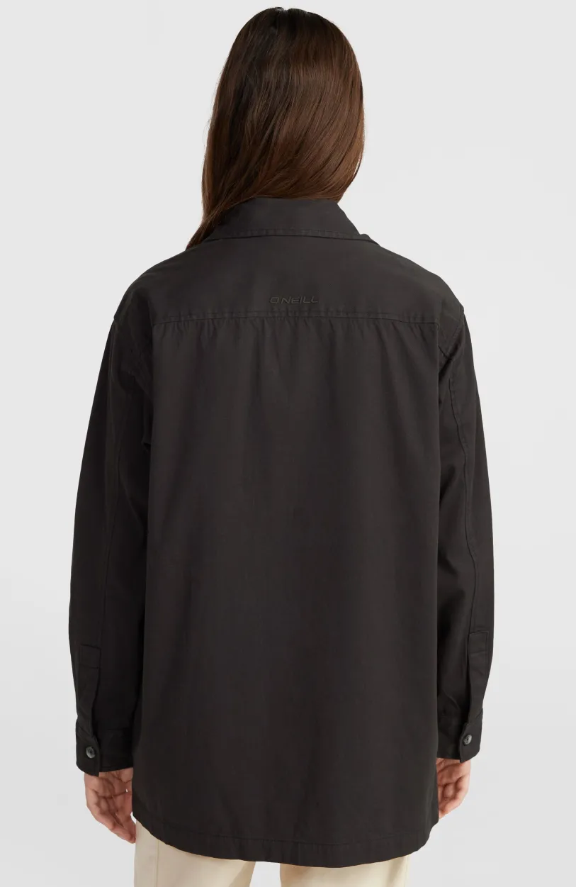Discount O’Neill Twill Overshirt | Black Out