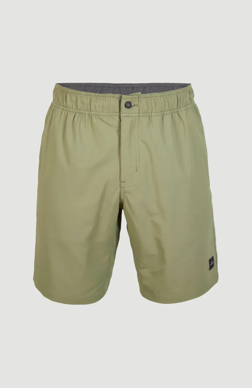 Sale O’Neill Utility 17" Hybrid Short | Deep Lichen Green