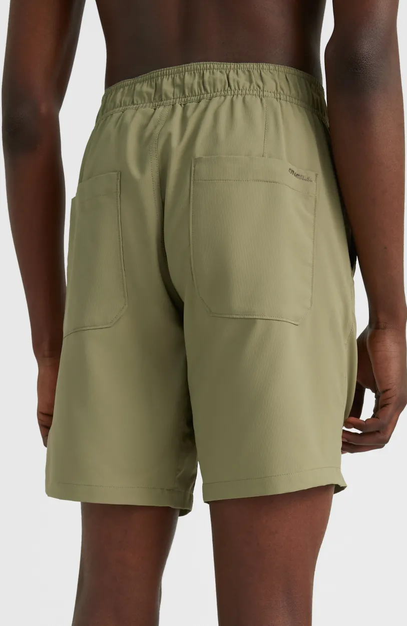 Sale O’Neill Utility 17" Hybrid Short | Deep Lichen Green