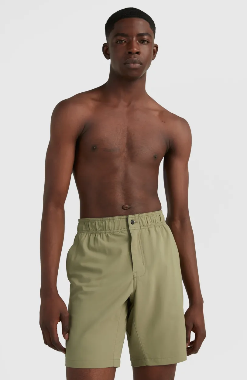 Sale O’Neill Utility 17" Hybrid Short | Deep Lichen Green