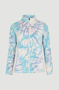 Outlet O’Neill Vest Clime Printed Fleece | Pink Tie Dye