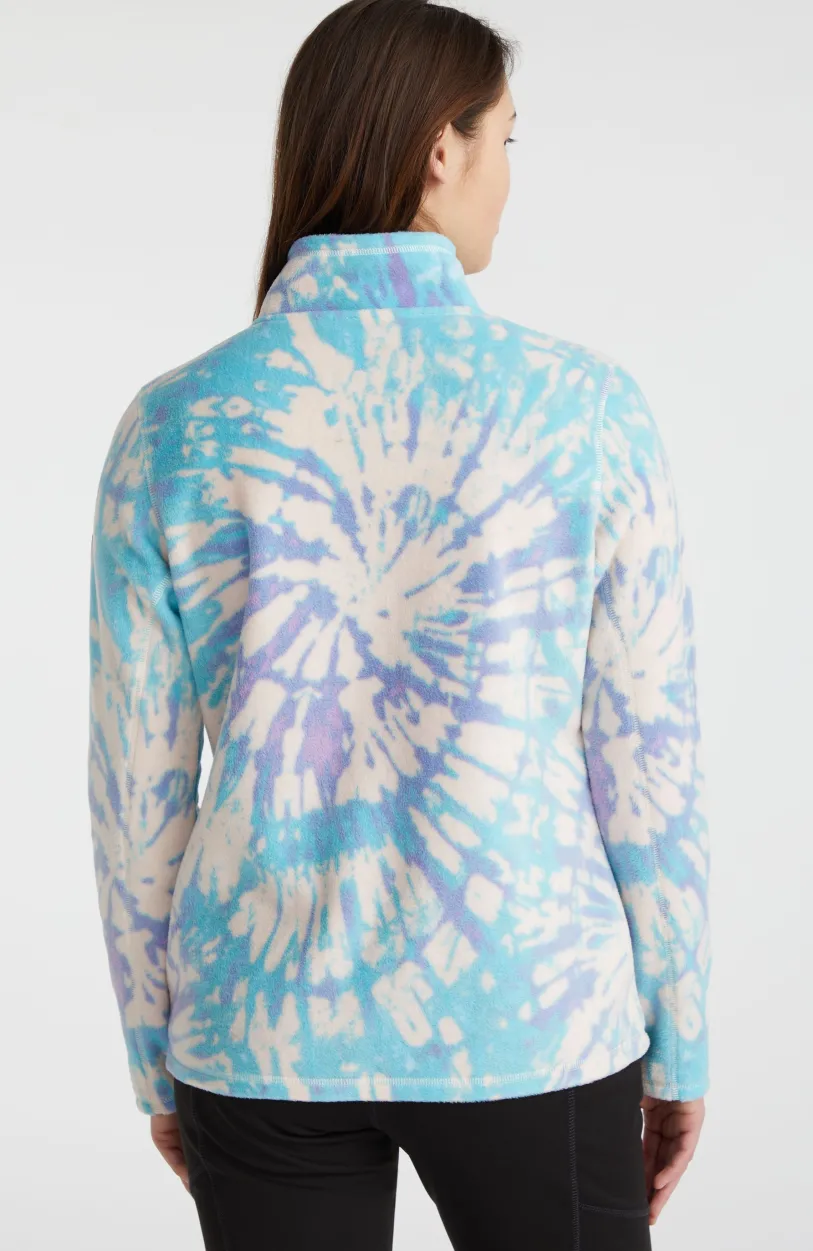 Outlet O’Neill Vest Clime Printed Fleece | Pink Tie Dye