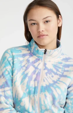 Outlet O’Neill Vest Clime Printed Fleece | Pink Tie Dye