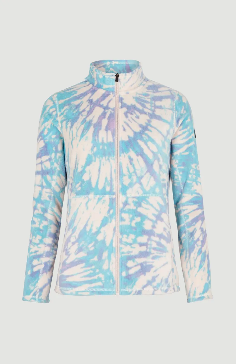 Outlet O’Neill Vest Clime Printed Fleece | Pink Tie Dye