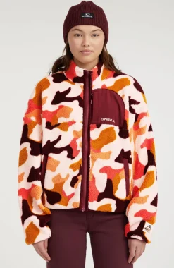New O’Neill Vest Cloudrest Fleece | Purple Hiker Camo
