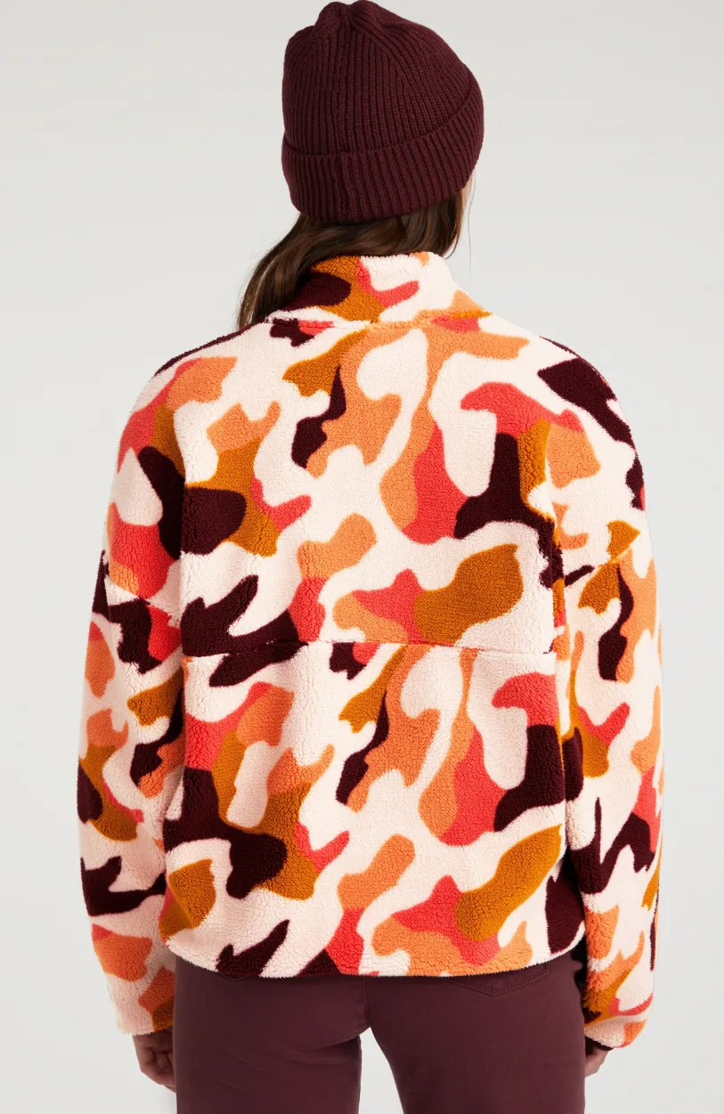 New O’Neill Vest Cloudrest Fleece | Purple Hiker Camo