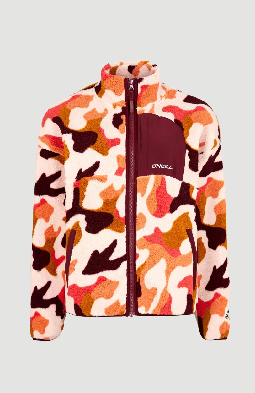 New O’Neill Vest Cloudrest Fleece | Purple Hiker Camo