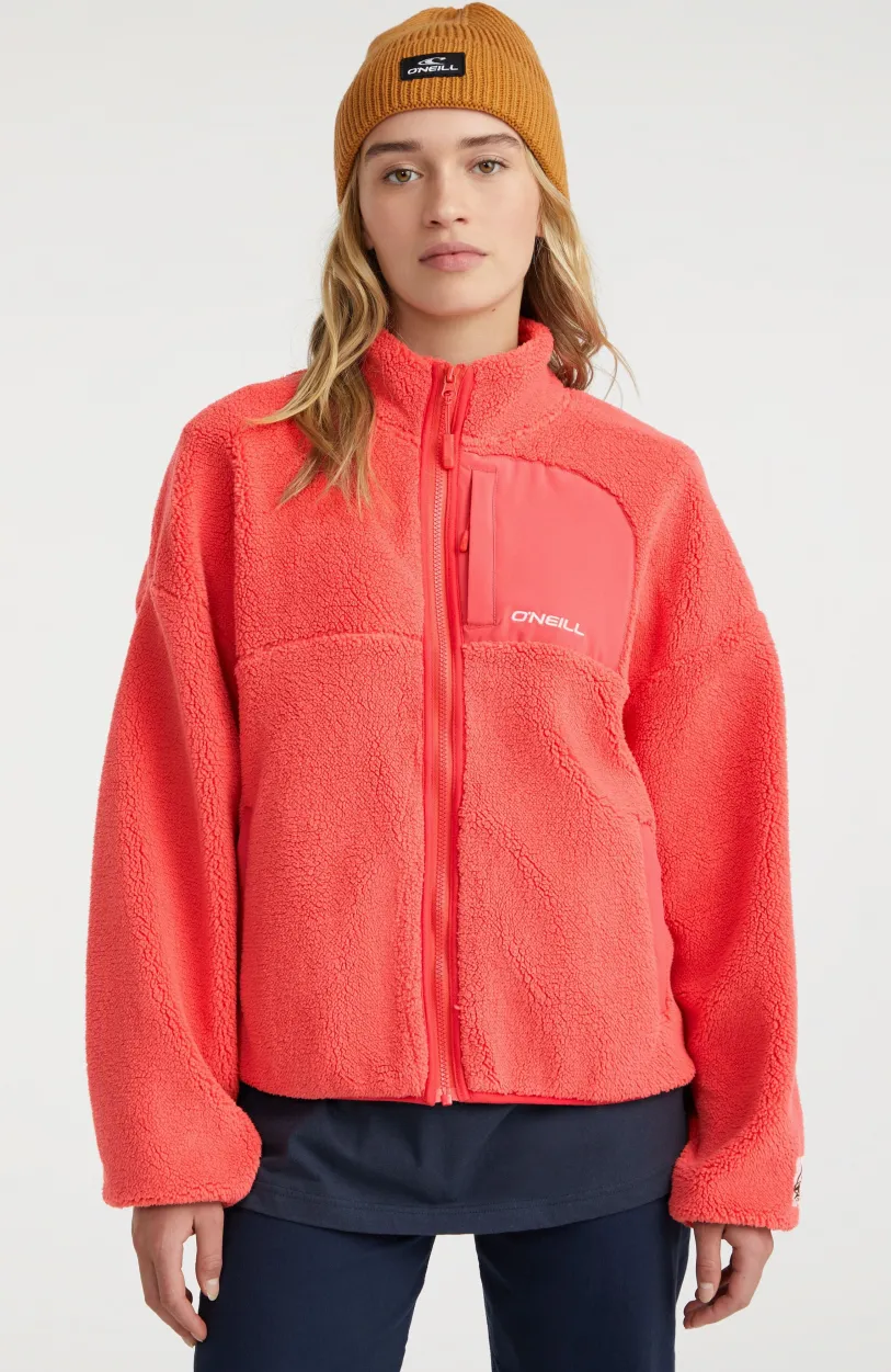Clearance O’Neill Vest Cloudrest Fleece | Red Orcher