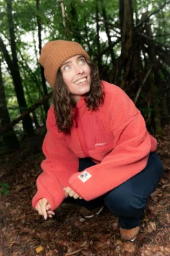 Clearance O’Neill Vest Cloudrest Fleece | Red Orcher