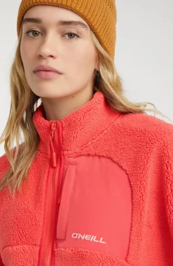 Clearance O’Neill Vest Cloudrest Fleece | Red Orcher