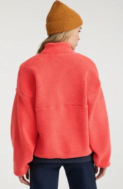Clearance O’Neill Vest Cloudrest Fleece | Red Orcher