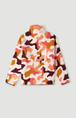 Hot O’Neill Vest Cloudrest High-Pile Fleece | Purple Hiker Camo