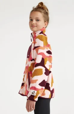 Hot O’Neill Vest Cloudrest High-Pile Fleece | Purple Hiker Camo