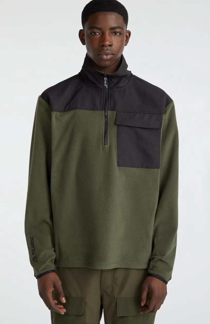 Online O’Neill Vest Utility Heavy Fleece | Forest Night Colour Block